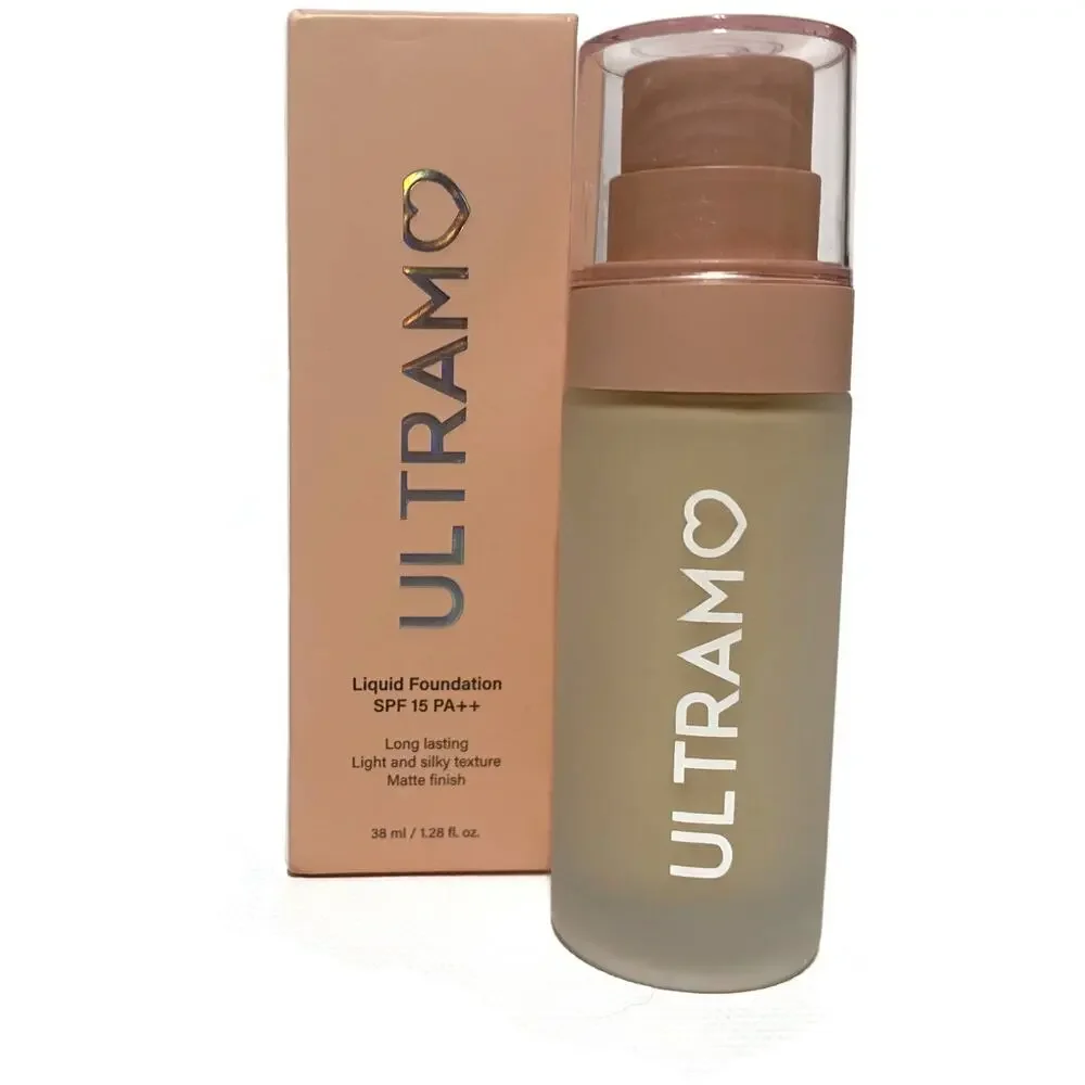 ULTRAMO Liquid Foundation Vanilla SPF 15 PA++ Matte High Coverage 40ml